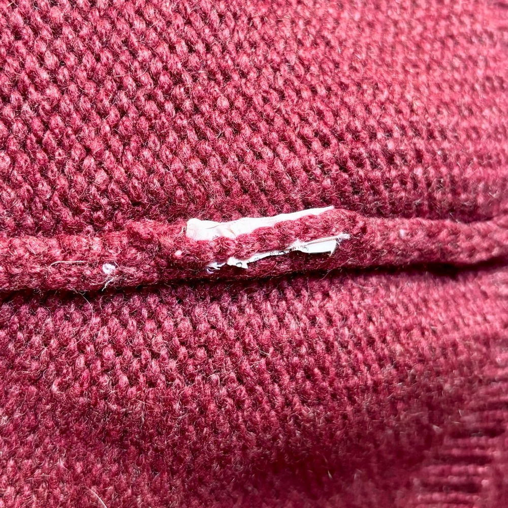 Brunello Cucinelli Women's Deep Red Cashmere Sweater - Picture 5 of 5